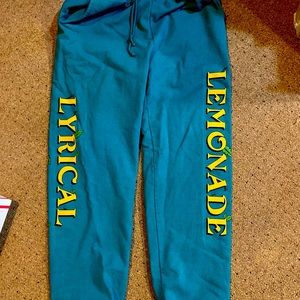 Green Lyrical Lemonade Sweatpants (winter collection)